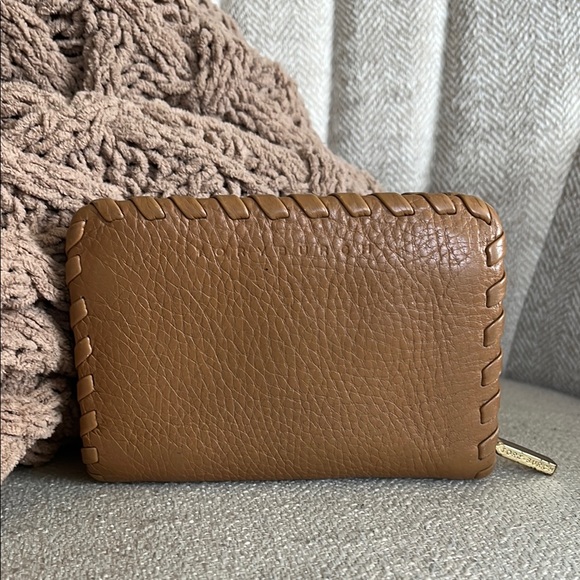 Tory Burch McGraw Mini Brown Wallet - Picture 3 of 9